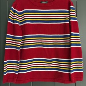 Ralph Lauren Vibrant Striped Crewneck Sweater